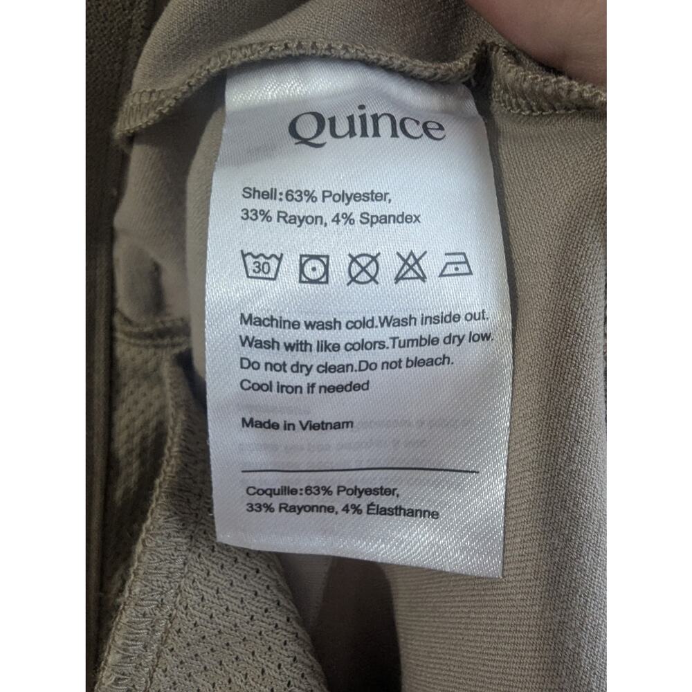 Quince Ultra-Stretch 24/7 Smart Chino Pants Men's 31x32 Sand Dune Stretch NWT - Picture 5 of 15